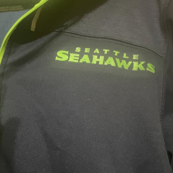 Majestic Thermabase L Seattle Seahawks Lightweight Jacket - Picture 4 of 4